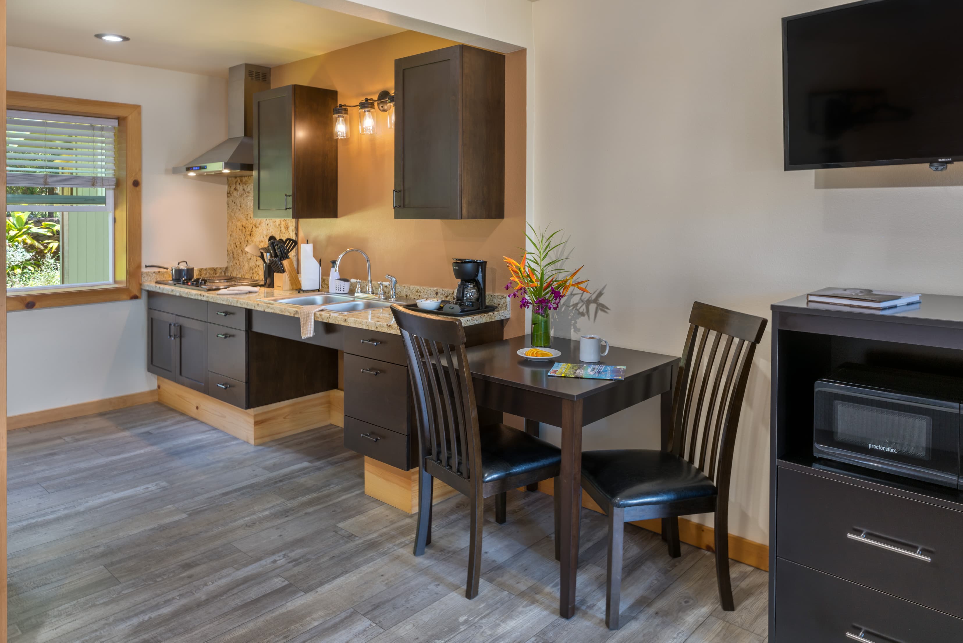 ADA Kitchenette (kitchen and dining)