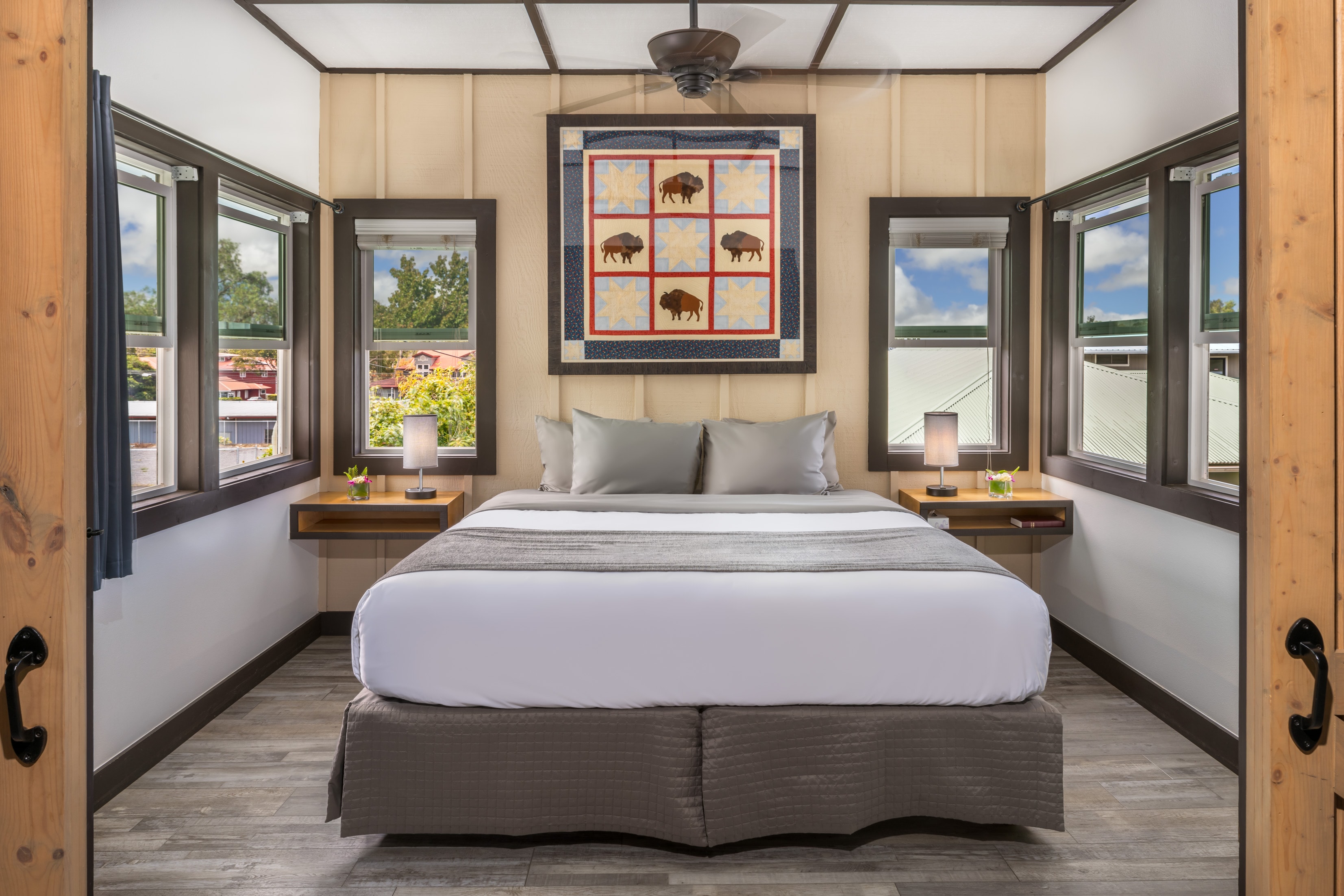 Executive Suite Two (master bedroom with king bed)