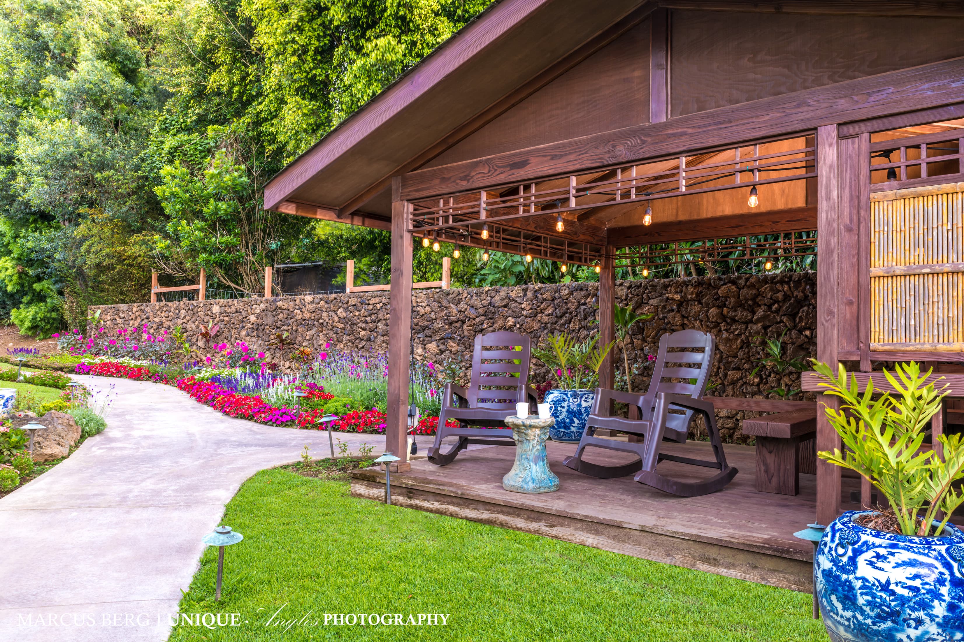 Accessible pathway (view of teahouse)